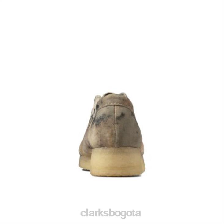 Clarks 0DX8L3962 clarks wallabee camuflaje blanco roto mujer camuflaje blanco roto
