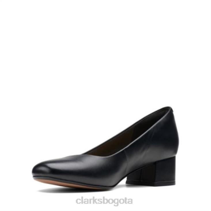 Clarks 0DX8L3967 marilyn leah clarks cuero negro mujer cuero negro