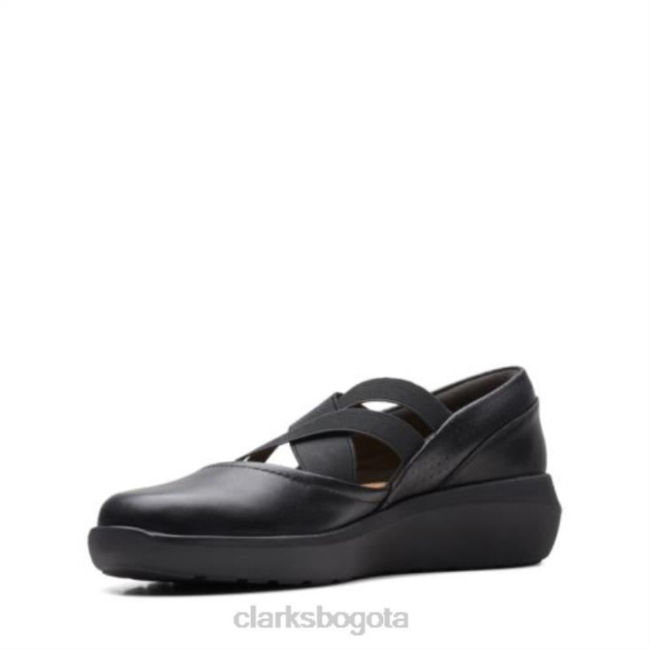 Clarks 0DX8L3979 clarks combi negros kayleigh cove mujer combinado negro