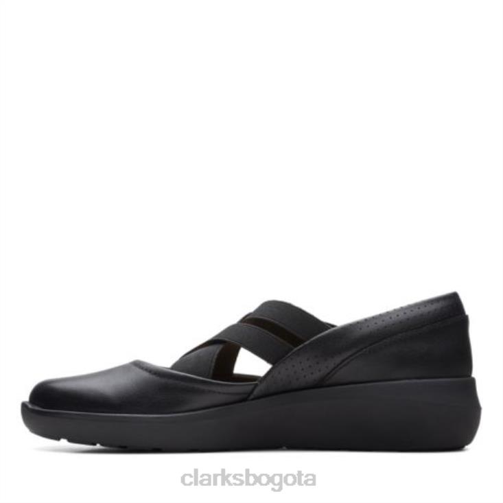Clarks 0DX8L3979 clarks combi negros kayleigh cove mujer combinado negro