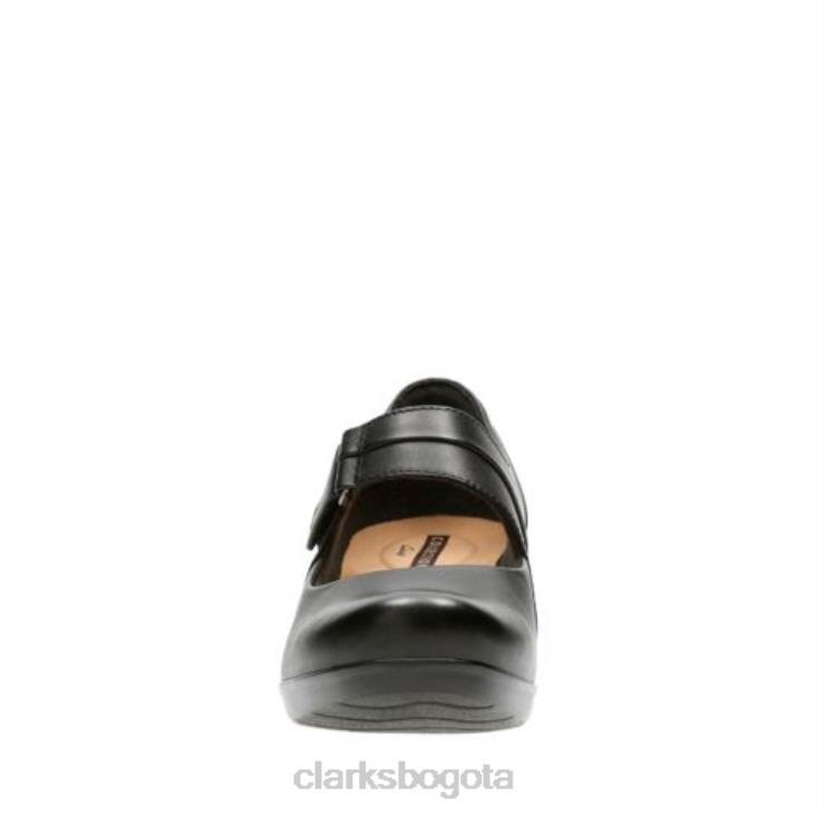 Clarks 0DX8L3982 emslie lulin clarks de cuero negro mujer cuero negro