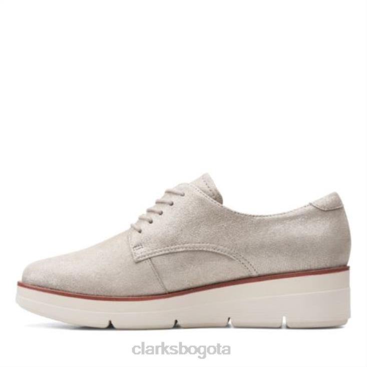 Clarks 0DX8L3998 clarks de piedra shaylace mujer piedra