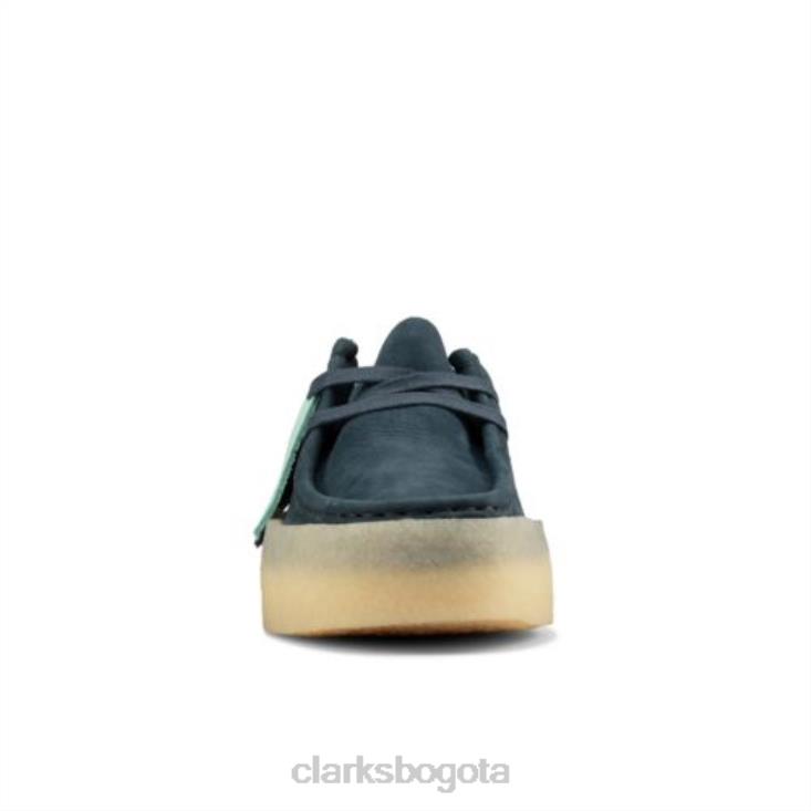 Clarks 0DX8L4000 taza clarks wallabee de nubuck azul mujer nubuck azul
