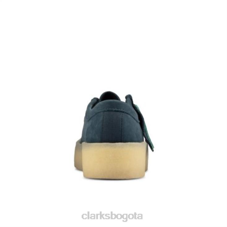 Clarks 0DX8L4000 taza clarks wallabee de nubuck azul mujer nubuck azul
