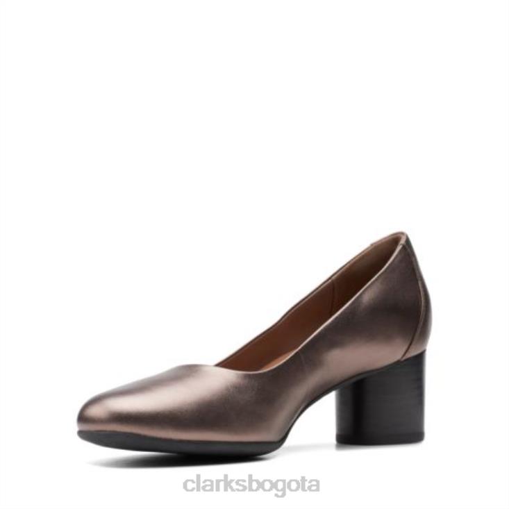 Clarks 0DX8L4009 vestido clarks pebble metalizado un cosmo mujer guijarro metálico