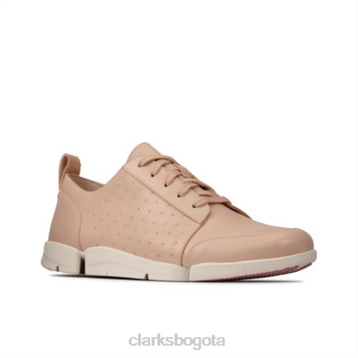 Clarks 0DX8L4011 clarks de cuero rubor tri amelia edge mujer cuero rubor