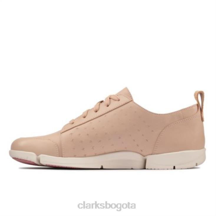 Clarks 0DX8L4011 clarks de cuero rubor tri amelia edge mujer cuero rubor
