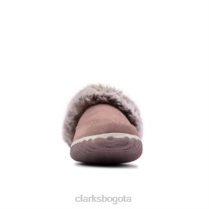 Clarks 0DX8L4015 casa 2 clarks suaves ante rosa mujer gamuza rosa