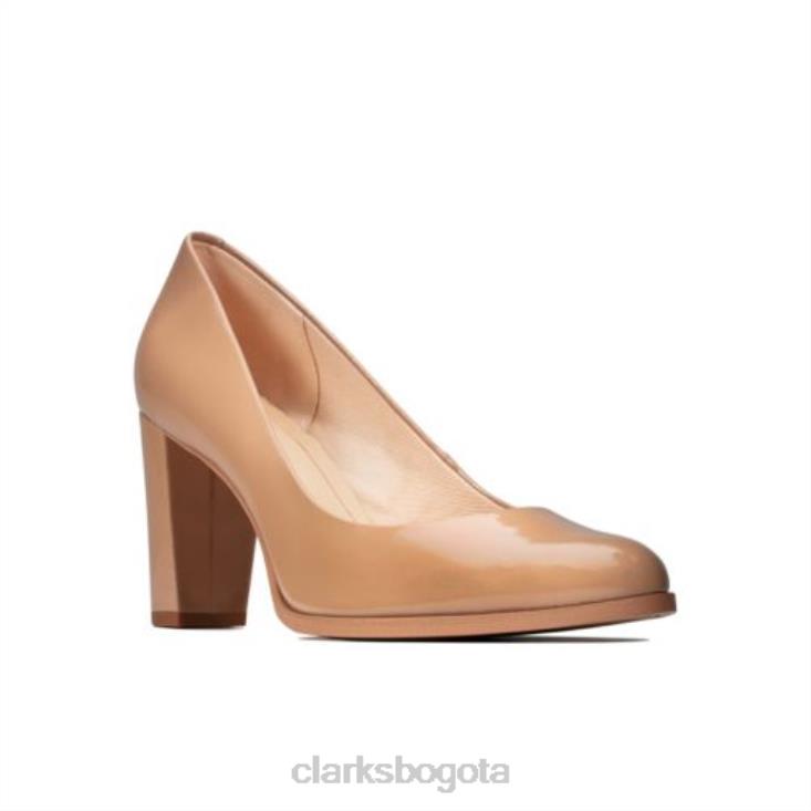 Clarks 0DX8L4017 Clarks praliné patente kaylcara mujer patente de praliné