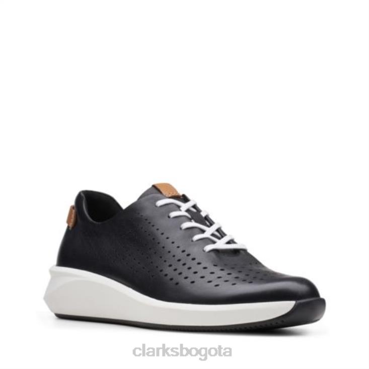 Clarks 0DX8L4021 corbata clarks un rio cuero negro mujer cuero negro