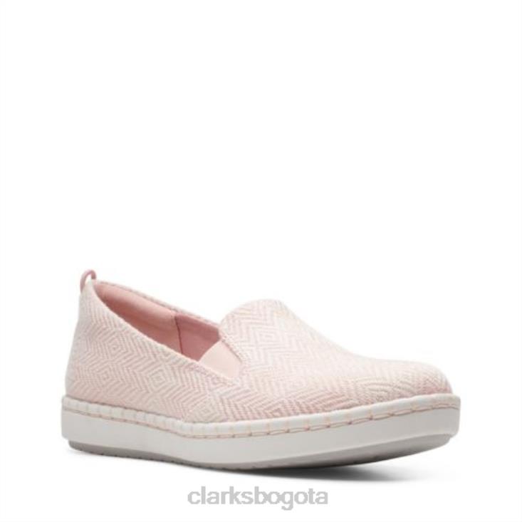 Clarks 0DX8L4022 clarks textiles rosa step g low slip mujer textil rosa