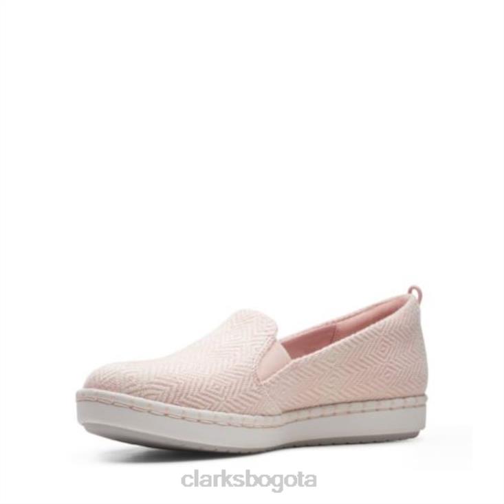 Clarks 0DX8L4022 clarks textiles rosa step g low slip mujer textil rosa
