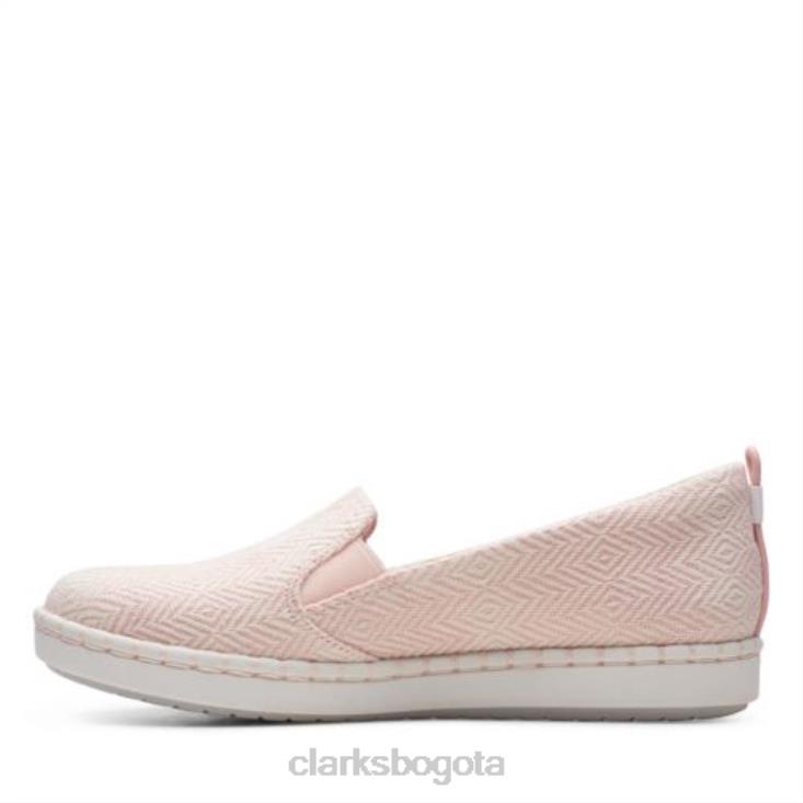 Clarks 0DX8L4022 clarks textiles rosa step g low slip mujer textil rosa