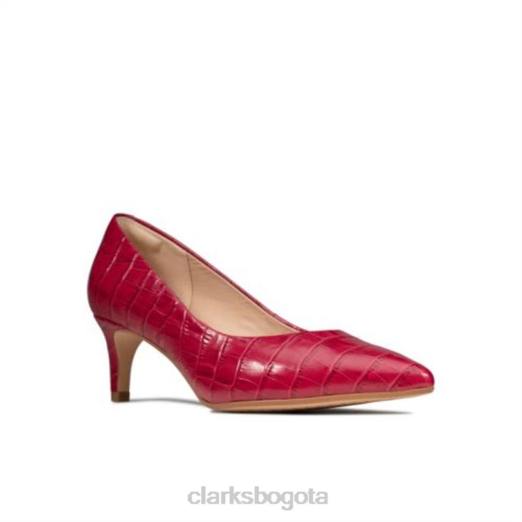 Clarks 0DX8L4023 laina 55 court clarks cocodrilo fucsia mujer cocodrilo fucsia