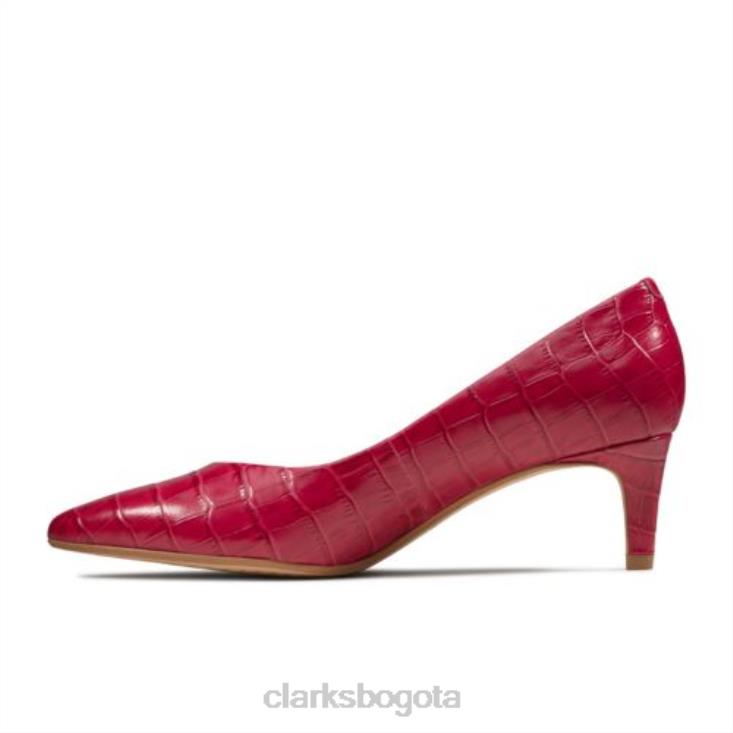 Clarks 0DX8L4023 laina 55 court clarks cocodrilo fucsia mujer cocodrilo fucsia