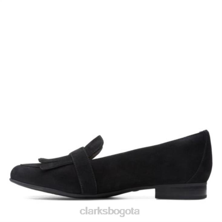 Clarks 0DX8L4029 un blush fama clarks ante negro mujer ante negro
