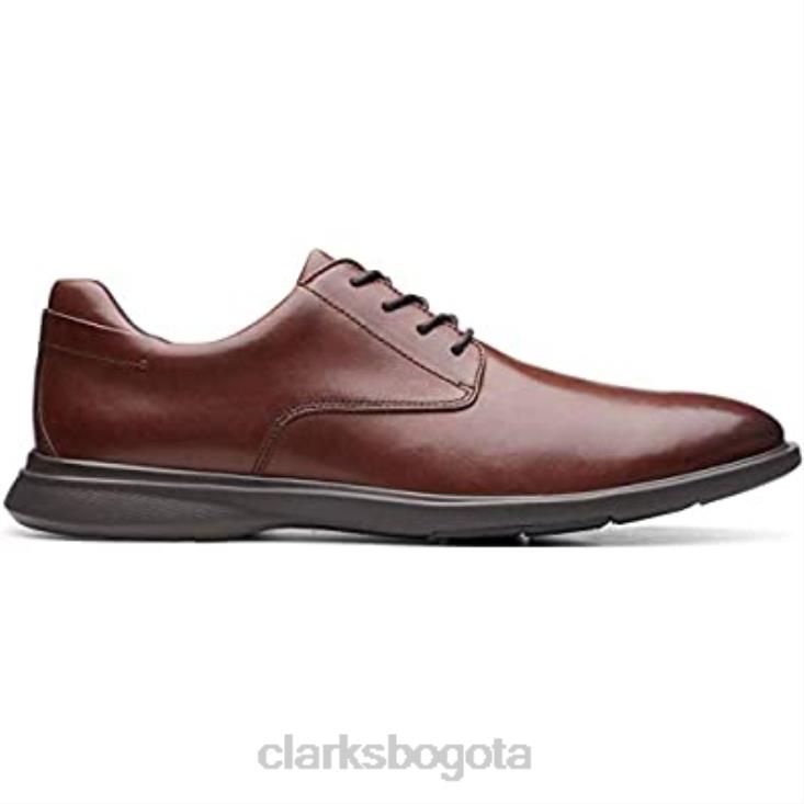 Clarks 0DX8L403 zapatos clarks un lipari park para hombre de cuero mahoga ny hombres cuero caoba
