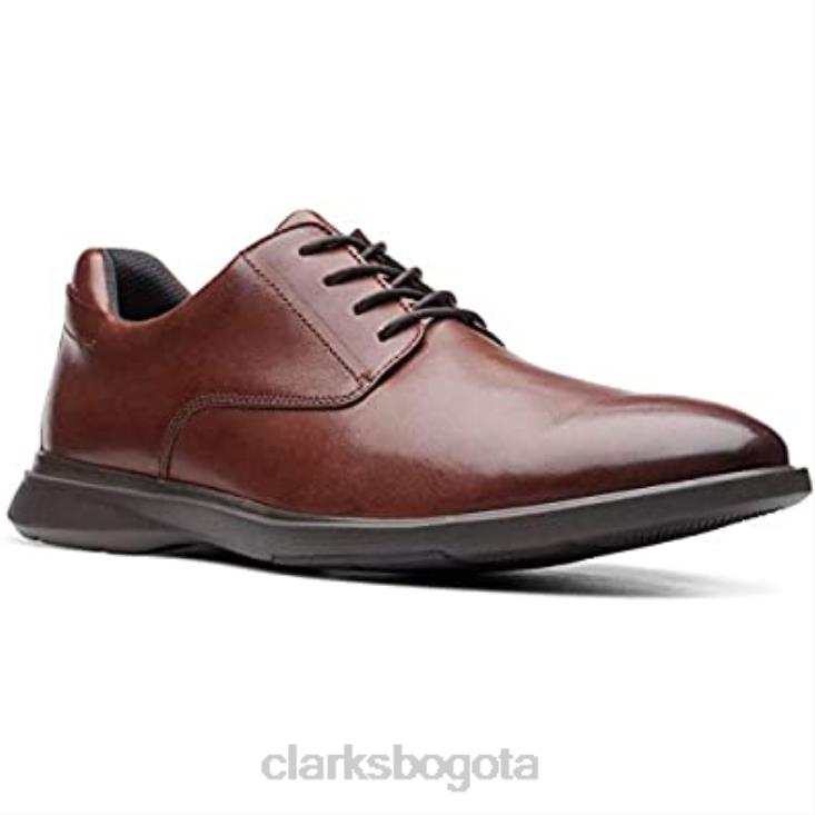 Clarks 0DX8L403 zapatos clarks un lipari park para hombre de cuero mahoga ny hombres cuero caoba
