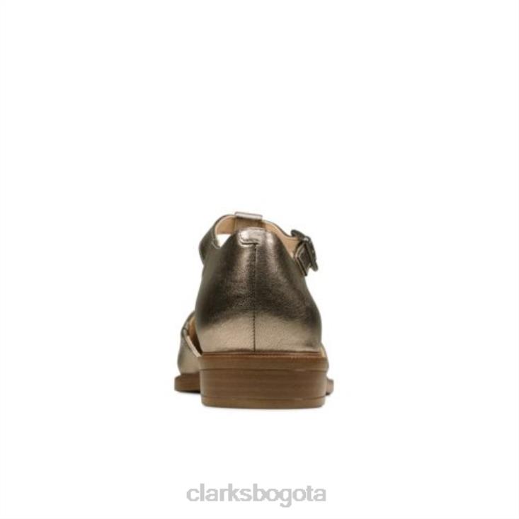Clarks 0DX8L4030 clarks metalizados taylor palm piedra mujer piedra metalica