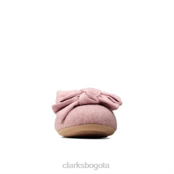 Clarks 0DX8L4044 malva acogedora gracia clarks mujer color de malva