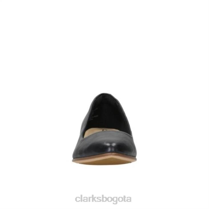 Clarks 0DX8L4047 mena bloom clarks cuero negro mujer cuero negro
