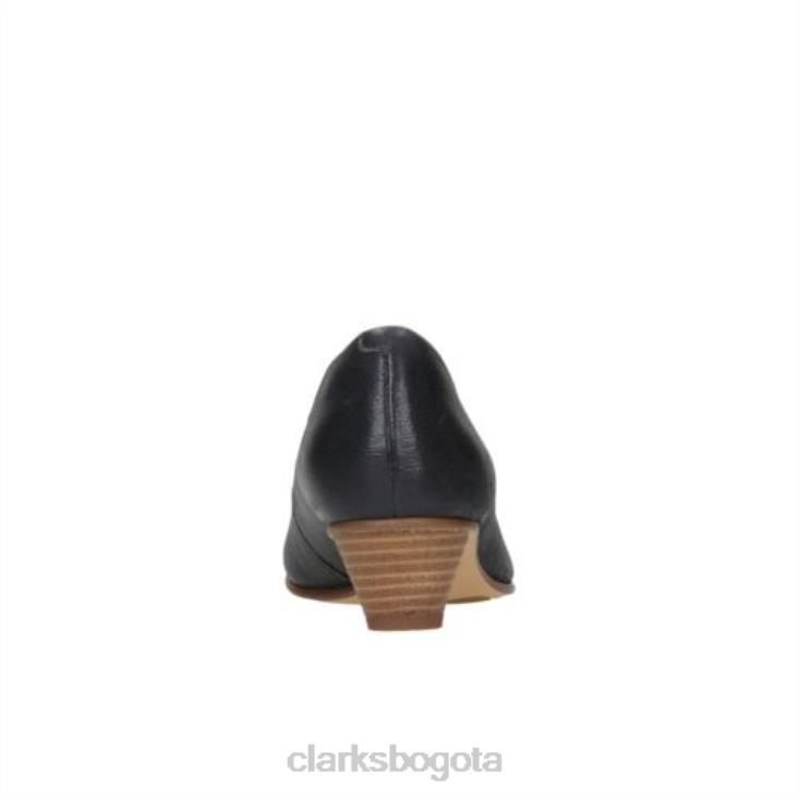 Clarks 0DX8L4047 mena bloom clarks cuero negro mujer cuero negro