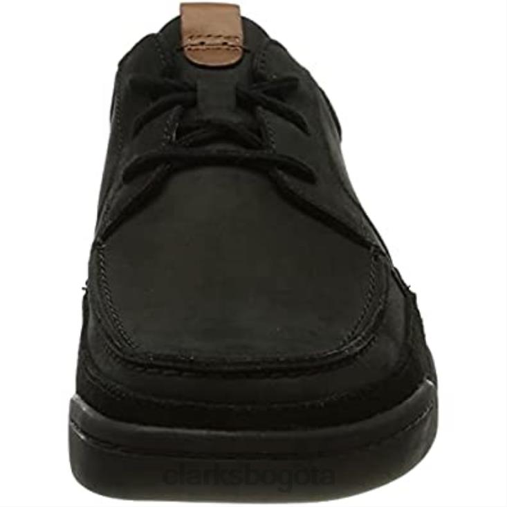 Clarks 0DX8L405 zapatos planos clarks ashcombe craft oxford para hombre de cuero negro hombres cuero negro