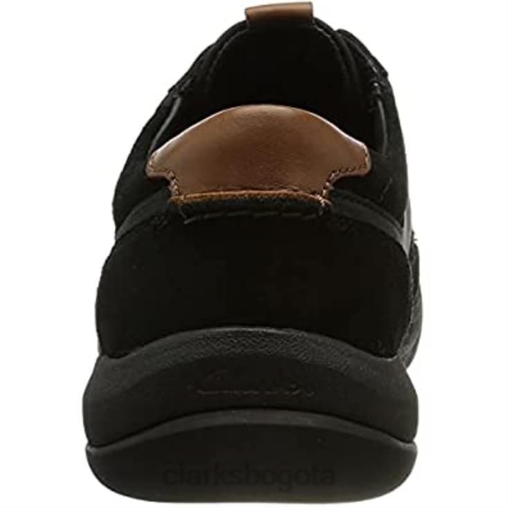 Clarks 0DX8L405 zapatos planos clarks ashcombe craft oxford para hombre de cuero negro hombres cuero negro