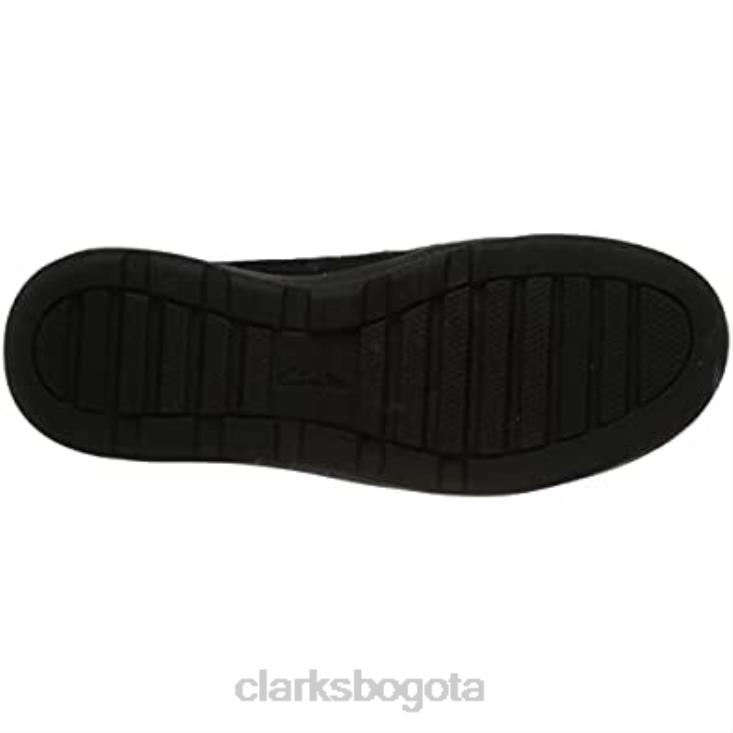 Clarks 0DX8L405 zapatos planos clarks ashcombe craft oxford para hombre de cuero negro hombres cuero negro