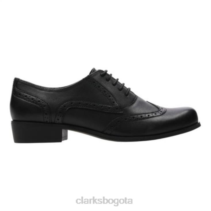 Clarks 0DX8L4051 clarks falconet uma ancho negro unisexo negro