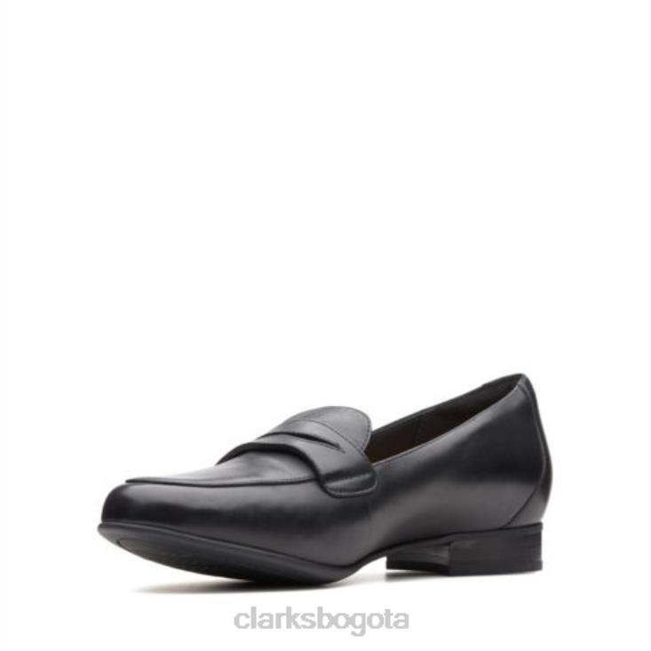 Clarks 0DX8L4058 clarks un blush go cuero negro unisexo cuero negro