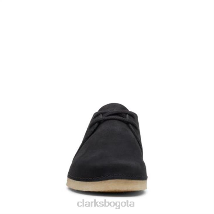 Clarks 0DX8L4061 ashton clarks nobuk negro unisexo nubuck negro