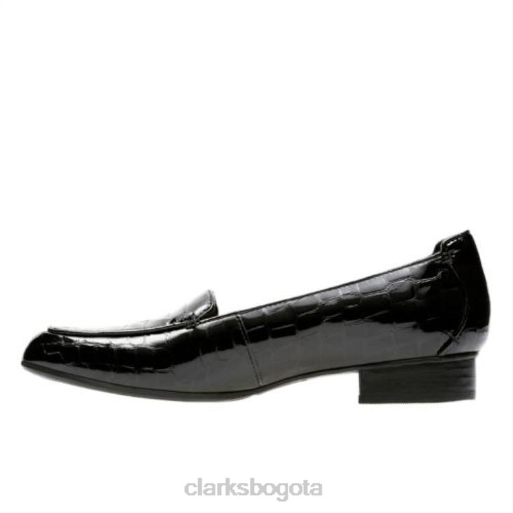 Clarks 0DX8L4063 keesha luca clarks charol negro/cocodrilo unisexo charol negro/cocodrilo