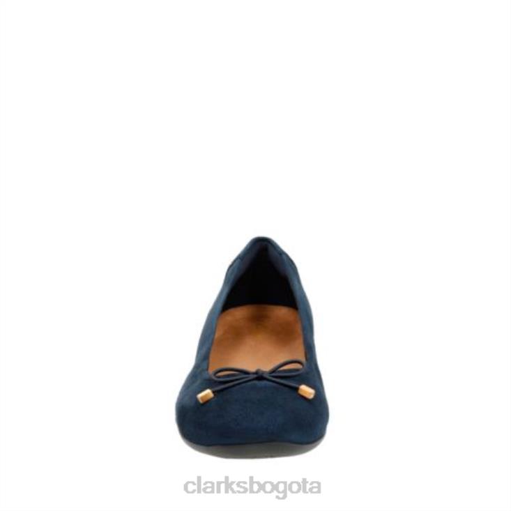 Clarks 0DX8L4068 Clarks ligeros Candra de ante azul marino unisexo gamuza azul marino