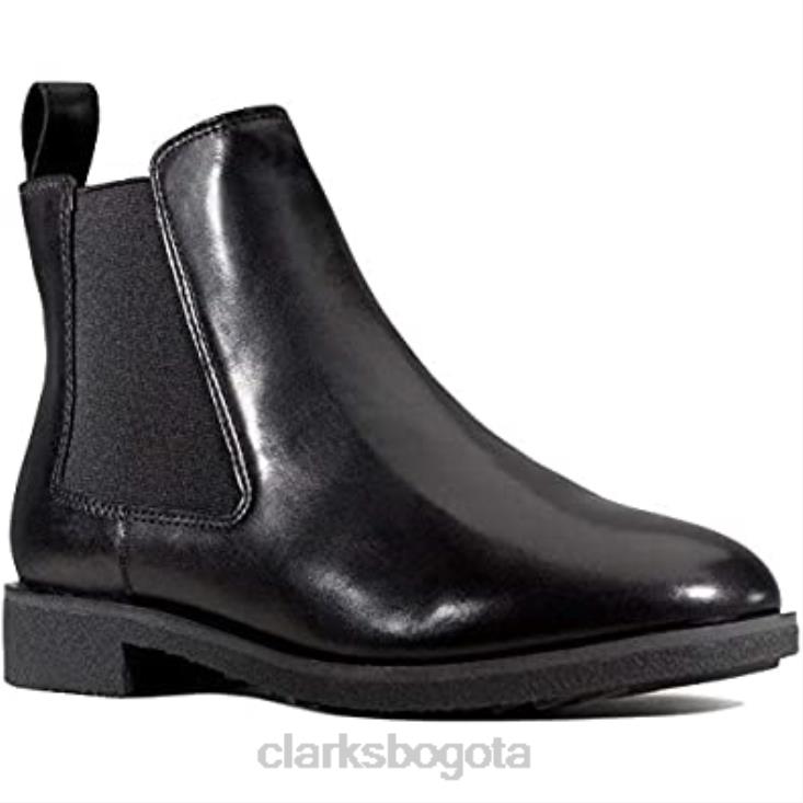 Clarks 0DX8L408 Botas chelsea clarks griff plaza de mujer negras mujer cuero negro