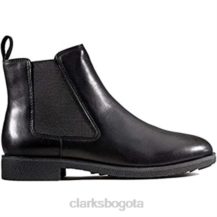 Clarks 0DX8L408 Botas chelsea clarks griff plaza de mujer negras mujer cuero negro