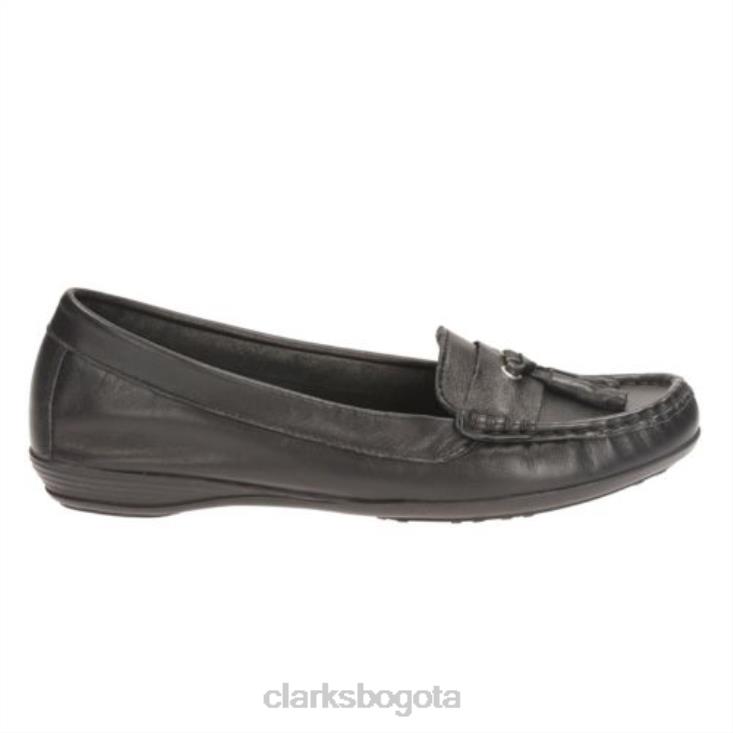 Clarks 0DX8L4087 fe clarks cuero negro unisexo cuero negro