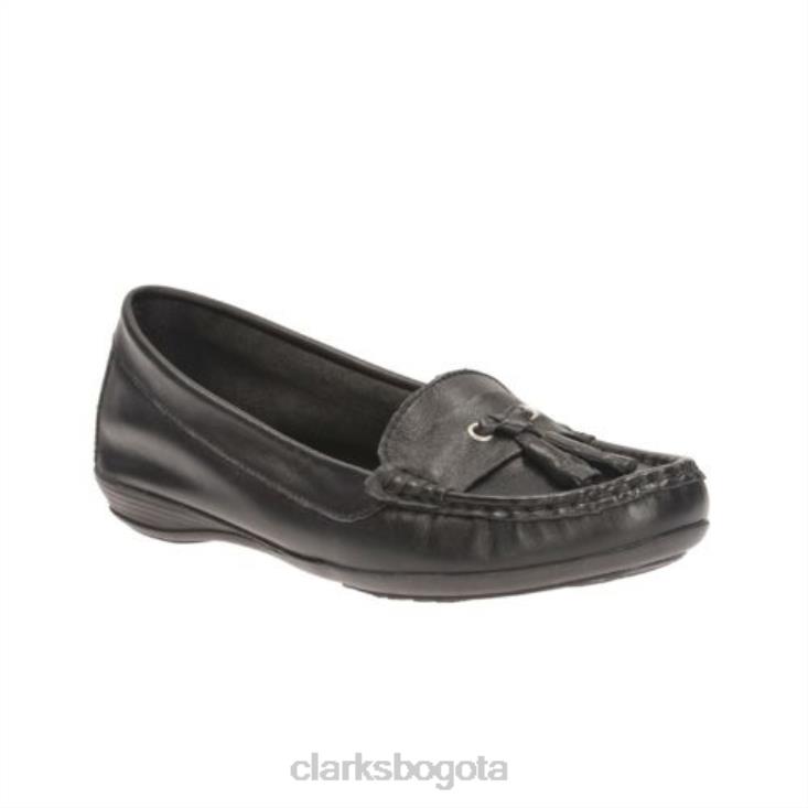 Clarks 0DX8L4087 fe clarks cuero negro unisexo cuero negro