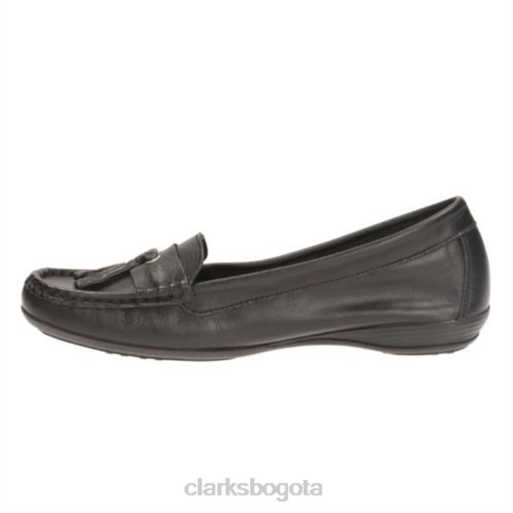 Clarks 0DX8L4087 fe clarks cuero negro unisexo cuero negro