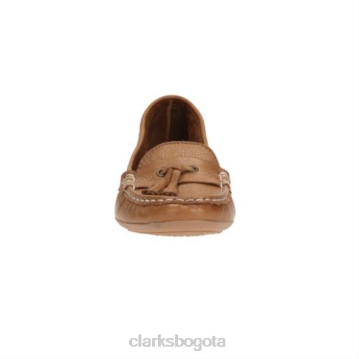 Clarks 0DX8L4088 clarks de cuero tostado fe unisexo cuero marrón