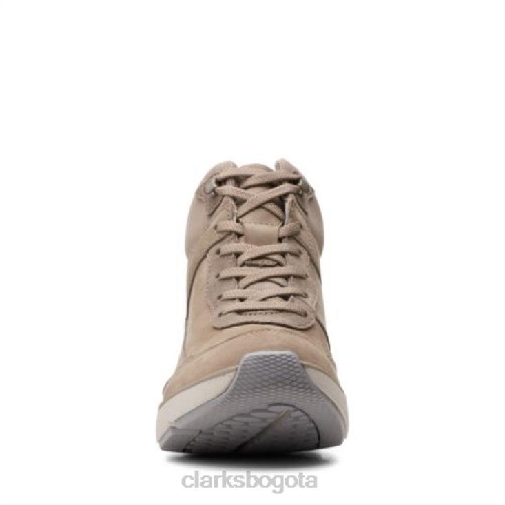 Clarks 0DX8L4095 wave 20 mid clarks sage combi unisexo combinación de salvia