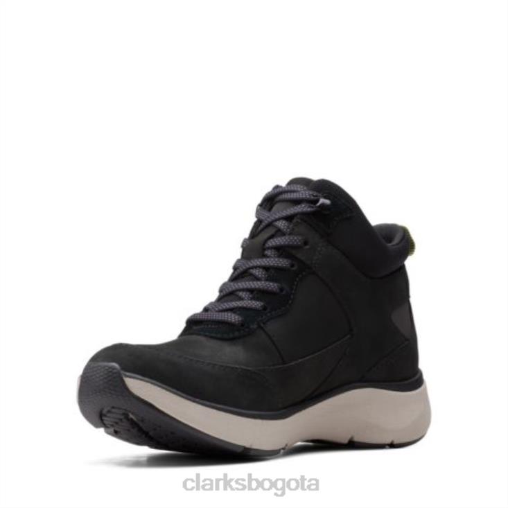 Clarks 0DX8L4097 clarks combi wave 20 mid negro unisexo combinado negro
