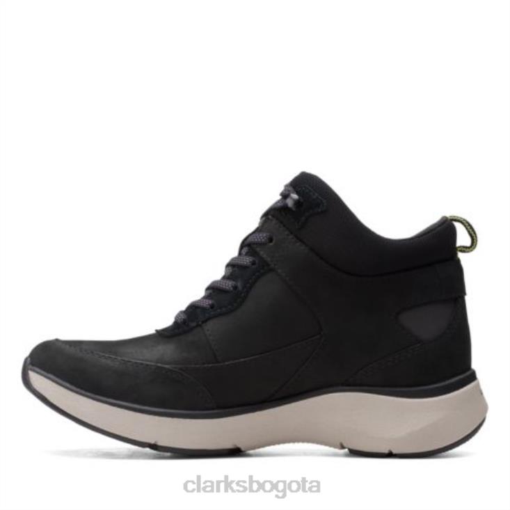 Clarks 0DX8L4097 clarks combi wave 20 mid negro unisexo combinado negro
