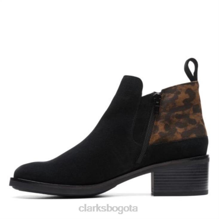 Clarks 0DX8L4103 clarks memi zip estampado leopardo unisexo estampado de leopardo