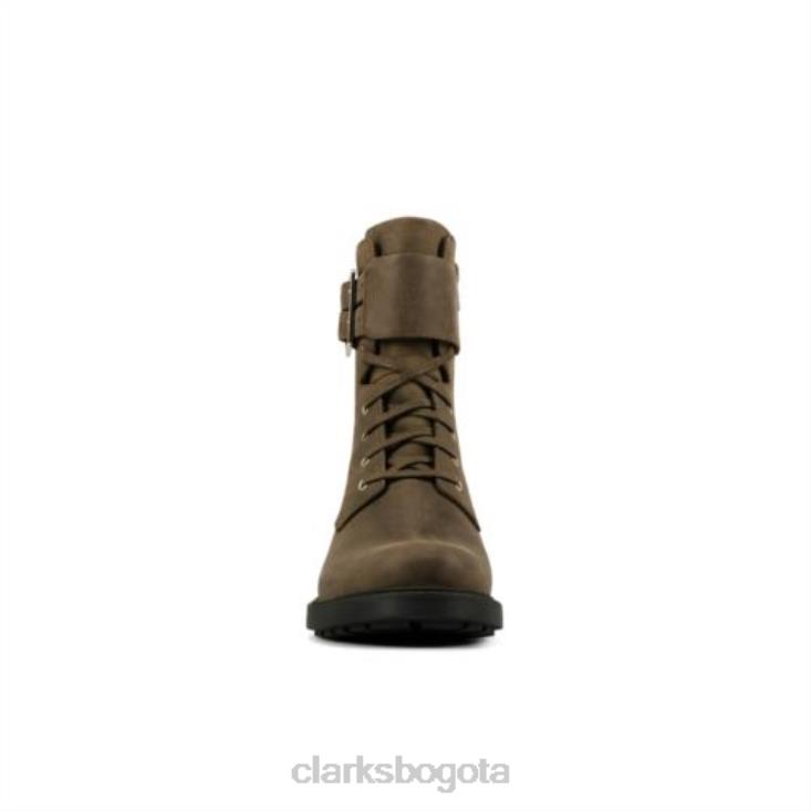 Clarks 0DX8L4107 clarks orinoco2 lace cuero oliva oscuro unisexo cuero oliva oscuro