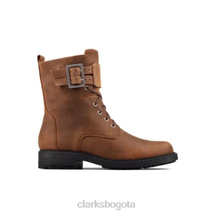 Clarks 0DX8L4108 Clarks de encaje marrón tabaco orinoco2 unisexo rapé marrón