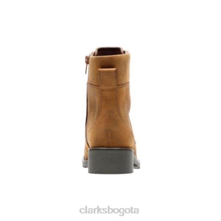 Clarks 0DX8L4113 clarks brown tabaco orinoco especia unisexo rapé marrón