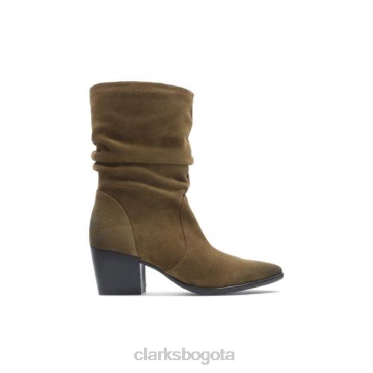 Clarks 0DX8L4116 clarks isabella2 ante tabaco unisexo gamuza tabaco
