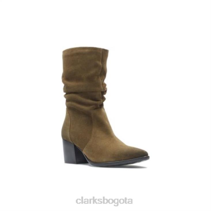 Clarks 0DX8L4116 clarks isabella2 ante tabaco unisexo gamuza tabaco