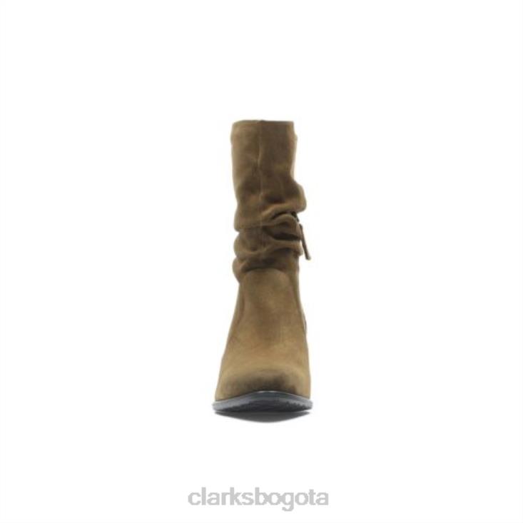 Clarks 0DX8L4116 clarks isabella2 ante tabaco unisexo gamuza tabaco